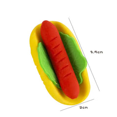 Fast Food 3D Eraser – Realistic Miniature Food Shape