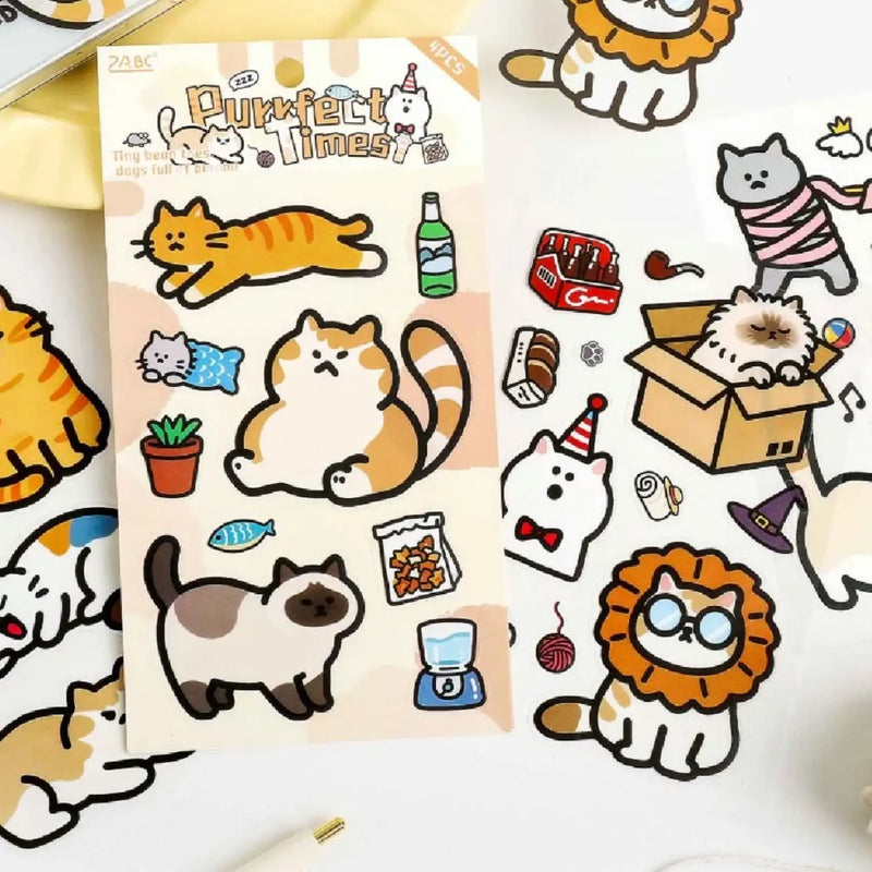 Cute Animal Cozy Life Sticker