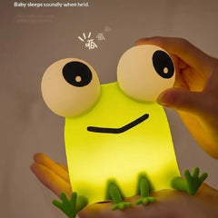 Cute Frog Silicon Rechargeable Night Lamp