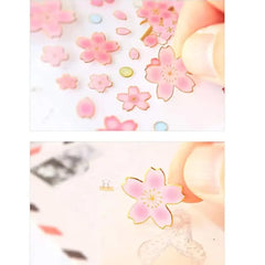 Japanese Cherry Blossom Scrapbooking and Décor Stickers