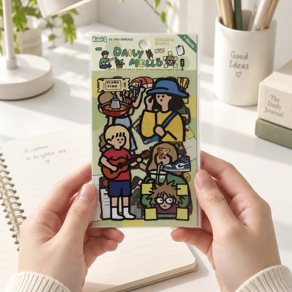 Cute Animal Cozy Life Sticker