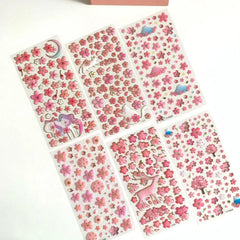 Japanese Cherry Blossom Scrapbooking and Décor Stickers