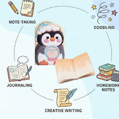 Kawaii Penguin Mini Pocket Diary Daily Planner