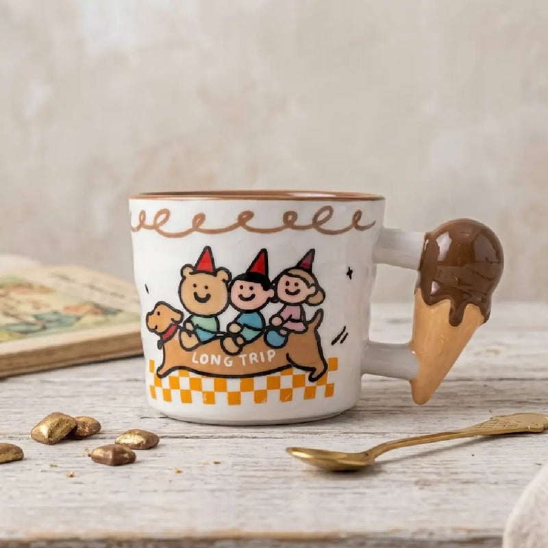 Sweet Treat Ice Cream Handle Mug