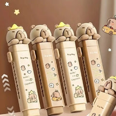 Capybara Push-Pull Erasers Cartoon Style Pack