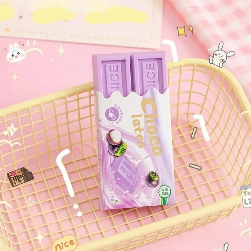 Cute Choco Colours Erasers