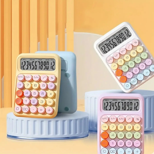 Kawaii Candy Calculator Mini Cute Device Desk