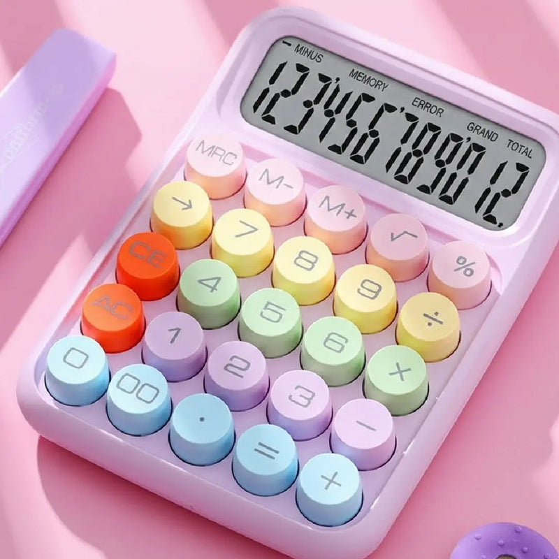 Kawaii Candy Calculator Mini Cute Device Desk