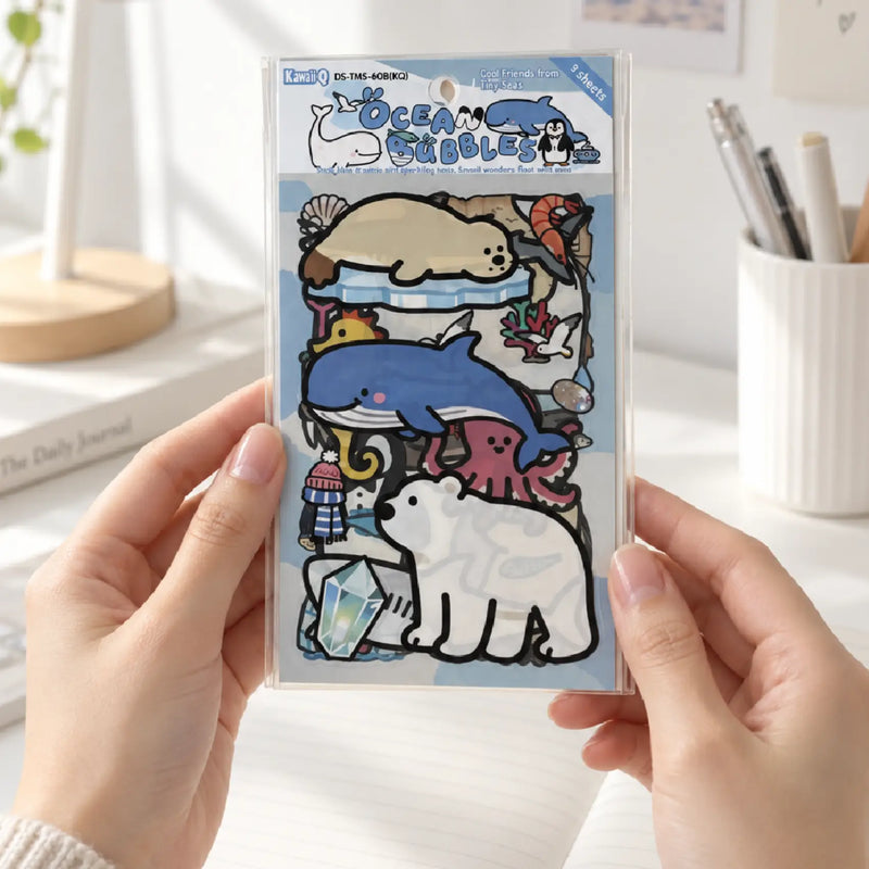 Cute Animal Cozy Life Sticker