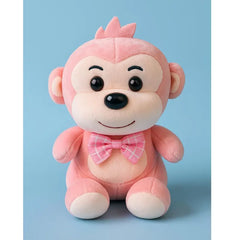Cute Bow Monkey Soft Toys 30 Cm – Soft Cuddly Buddy