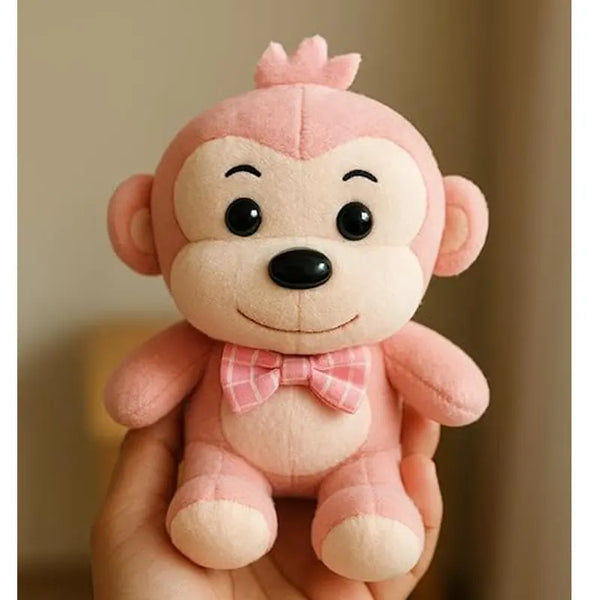 Cute Bow Monkey Soft Toys 30 Cm – Soft Cuddly Buddy