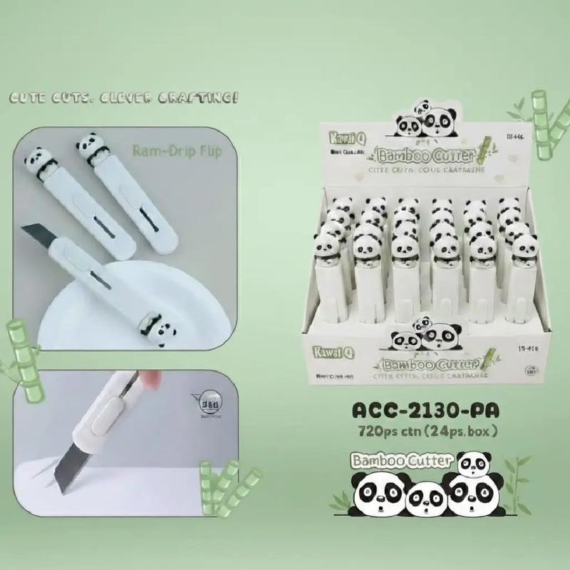 Cute Panda Mini Cutter – Perfect for Paper & Crafts