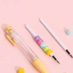 Jelly Bear “Pastel” Cute Aesthetic Clicker Pen