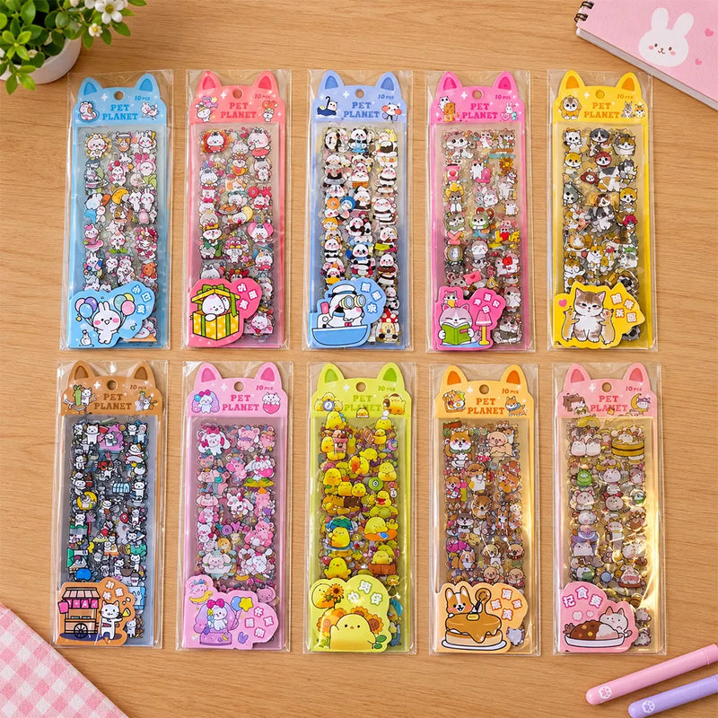 Pet Planet Kawaii Stickers