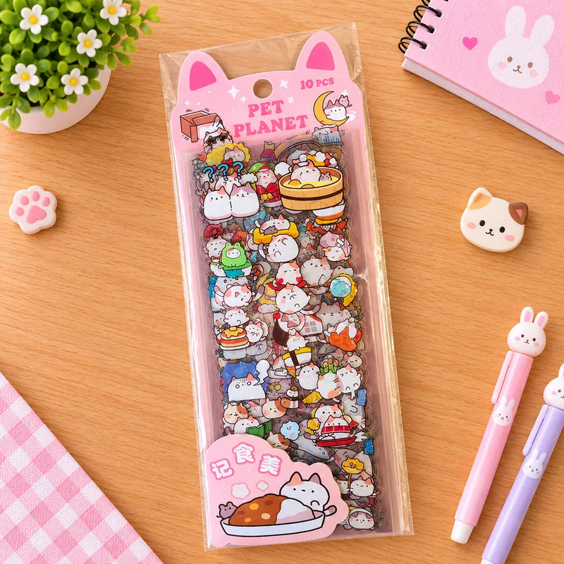 Pet Planet Kawaii Stickers