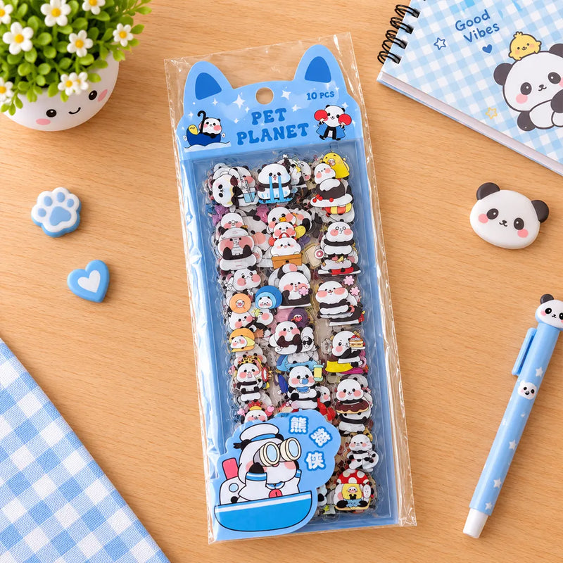 Pet Planet Kawaii Stickers
