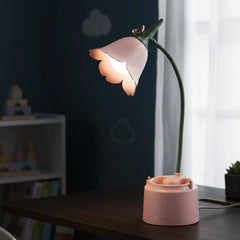 Flower Shaped LED Desk Lamp Soft Light Night Lamp