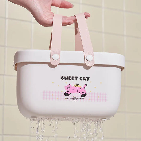 Adorable Animal Print Mini Caddy – Multi-Purpose Basket