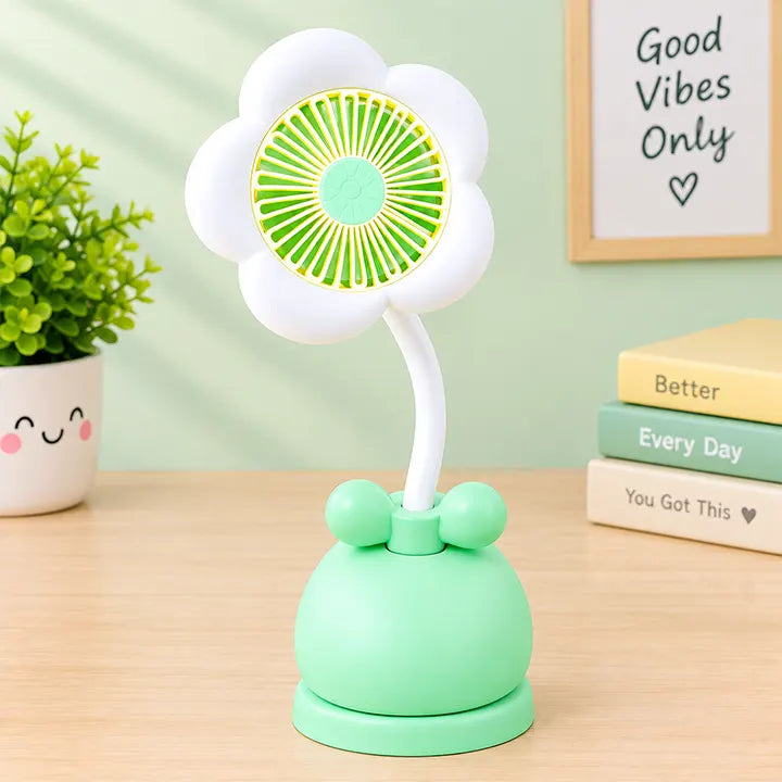 Portable Blossom Mini USB Desk Fan