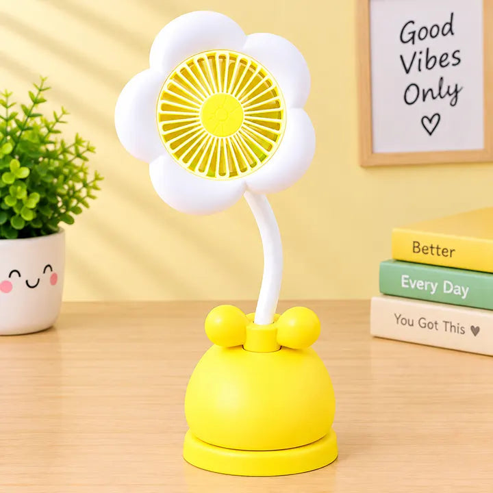 Portable Blossom Mini USB Desk Fan