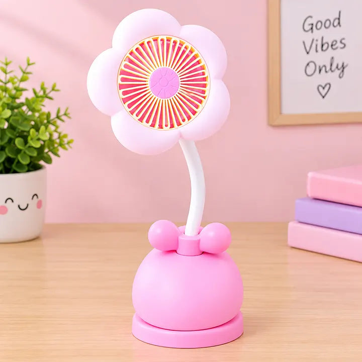 Portable Blossom Mini USB Desk Fan