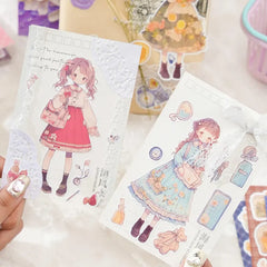 Kawaii Sweet And Playful Character Design Stickers Book