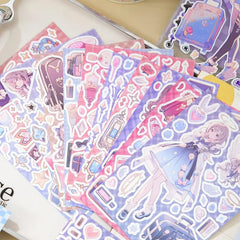 Kawaii Sweet And Playful Character Design Stickers Book