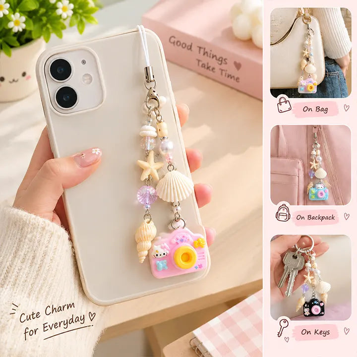 Seashell Hanging Phone Charms