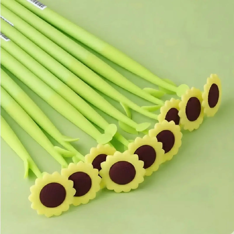 Sunflower Shake Gel Pen – Charming Aesthetic Pen