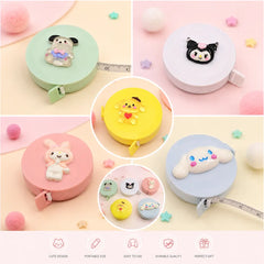 Cute Sanrio Themed Measuring Tapes