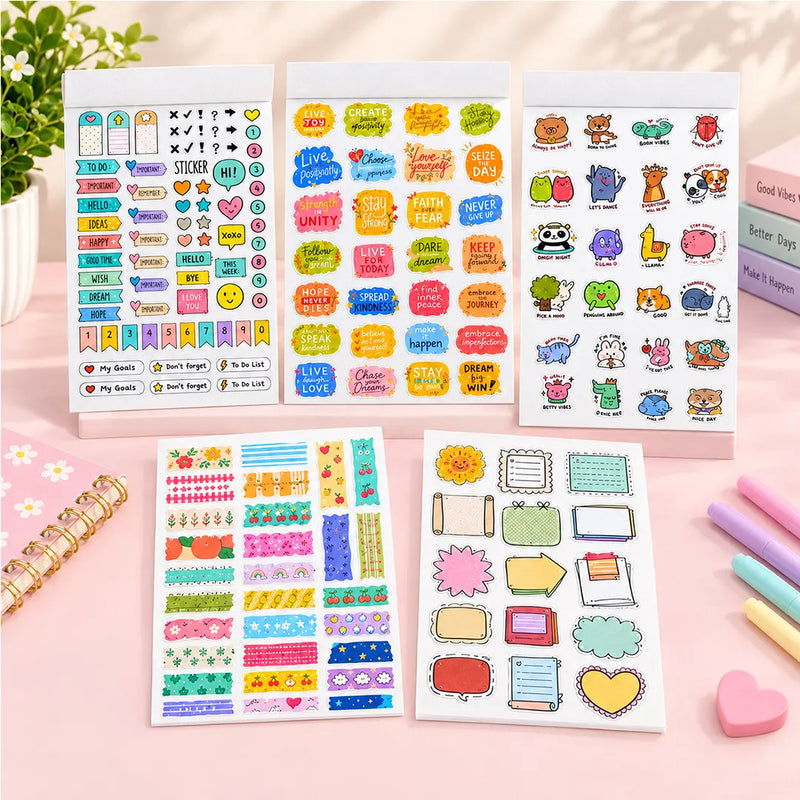 Creative Journaling Sticker Book