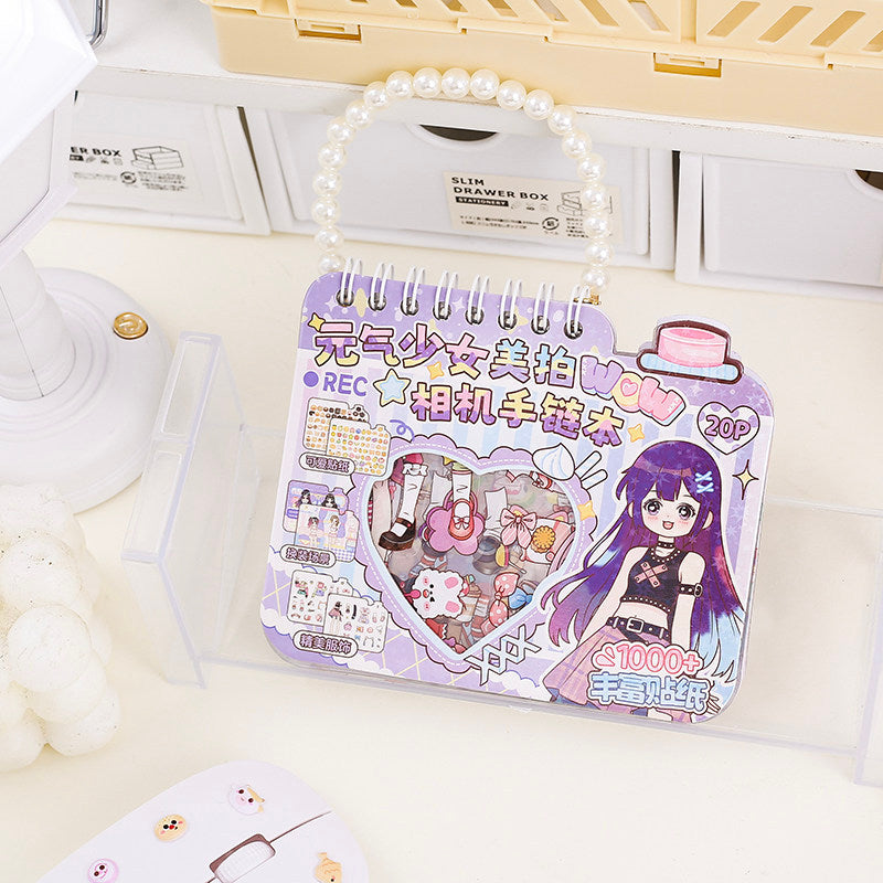 Pastel Fashion World Sticker Set