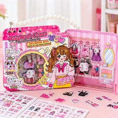 Pastel Fashion World Sticker Set