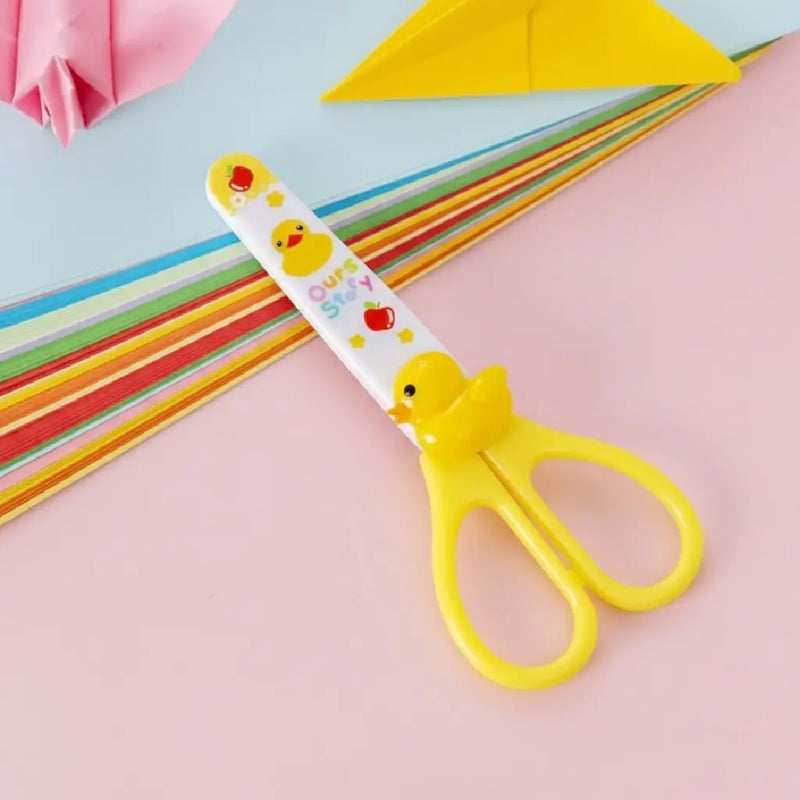 Cute Animal Design Colorful Safety Scissors