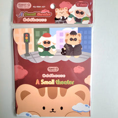 Oddhouse Bear Themed Premium Decorative Stickers Set of 15 Pages Book