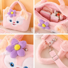 Kawaii Plush Animal Handbag Cute Soft Design