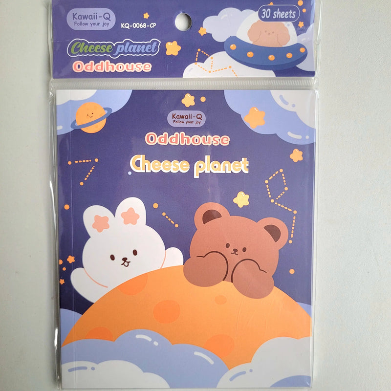 Oddhouse Bear Themed Premium Decorative Stickers Set of 15 Pages Book