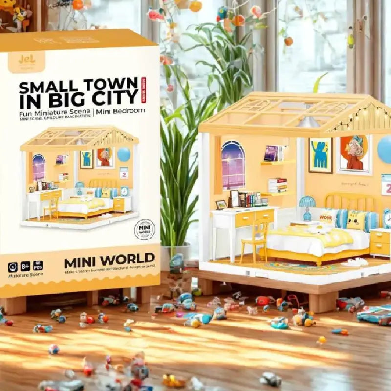 DIY Miniature Kit 3D Puzzle - Mini Bedroom