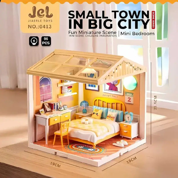 DIY Miniature Kit 3D Puzzle - Mini Bedroom