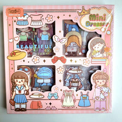 Multi shade Aesthetic Sticker Box for decor