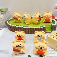 Chubby Bear Eraser – Adorable Tiny Writing Buddy