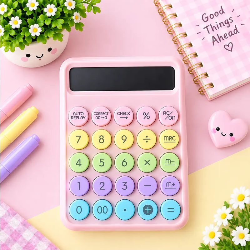 Cute Aesthetic Digital Calculator