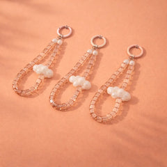 Kawaii Glass Bead Cloud Phone Charm