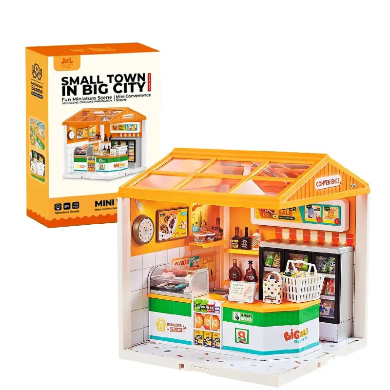 Miniature Kit 3D DIY Puzzle - Mini Convenience Store