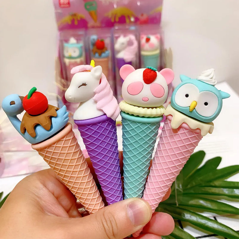 Cute Ice Cream Cone Eraser