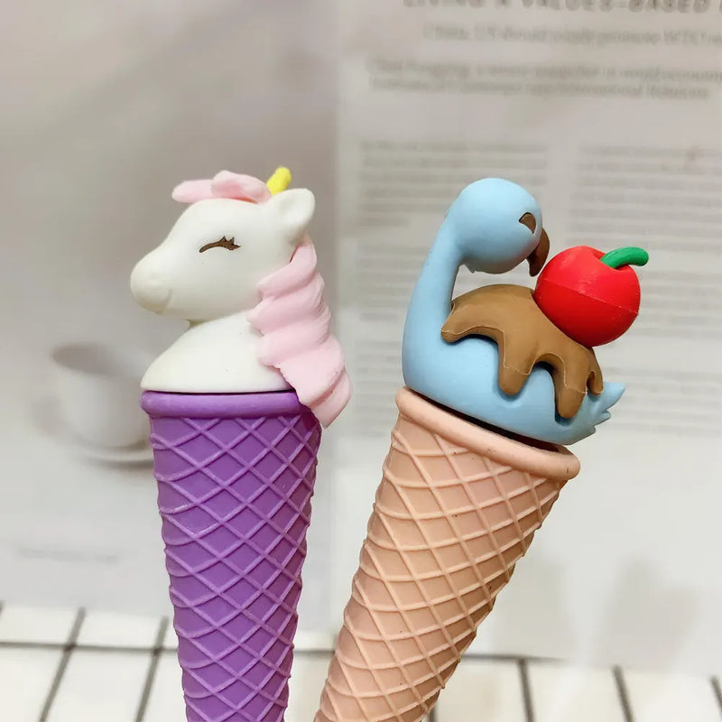 Cute Ice Cream Cone Eraser