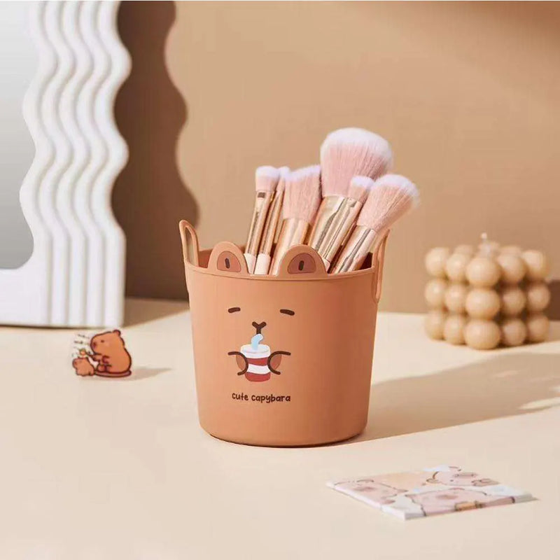 Kawaii Capybara Mini Organizer Basket