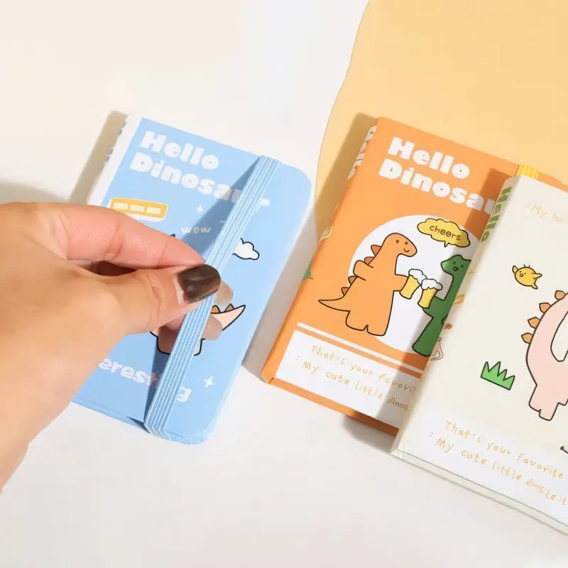 Hello Dino Aesthetic A7 Pocket Diary/Journal