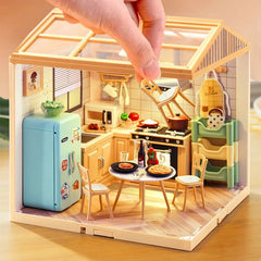 Miniature Kit 3D DIY Puzzle - Mini Kitchen