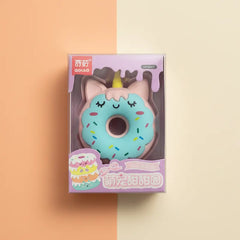 Kawaii Animal Donut Shape Detachable Cartoon Eraser